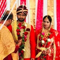 A Hindu wedding officiated by Acharya Vinod Sodiyal